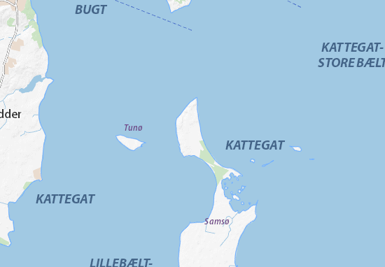 Mapa Nordby