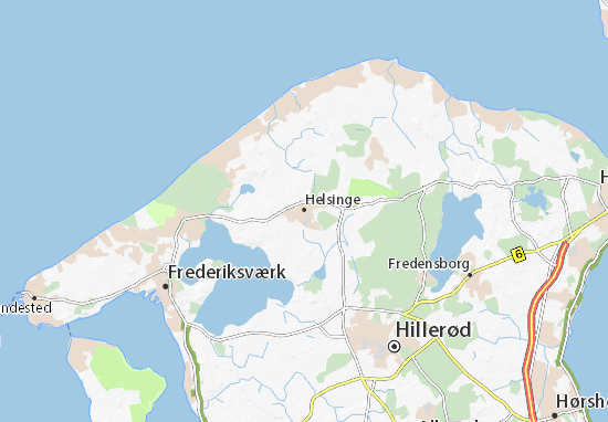 Mapa Helsinge