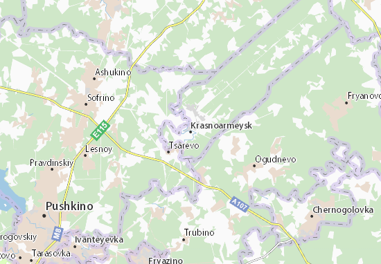 Mappe-Piantine Krasnoarmeysk