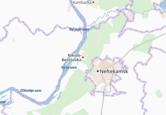 Karte Stadtplan Nikolo-Berezovka