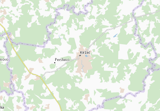 Kiržač Map
