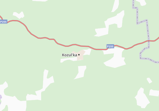 Mapa Kozul&#x27;ka