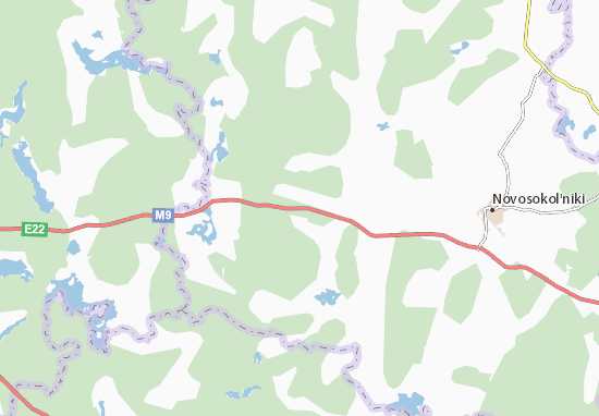 Mapa Sevost&#x27;yanovo