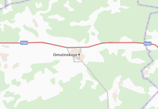 Mapa Omutinskoye