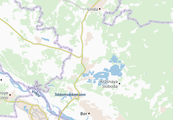 Karte Stadtplan Kantaurovo
