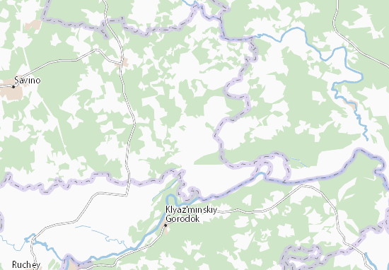 Mapa Goryachevo