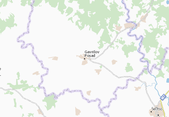 Karte Stadtplan Gavrilov Posad