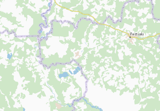 Mapa Nizhniy Landekh
