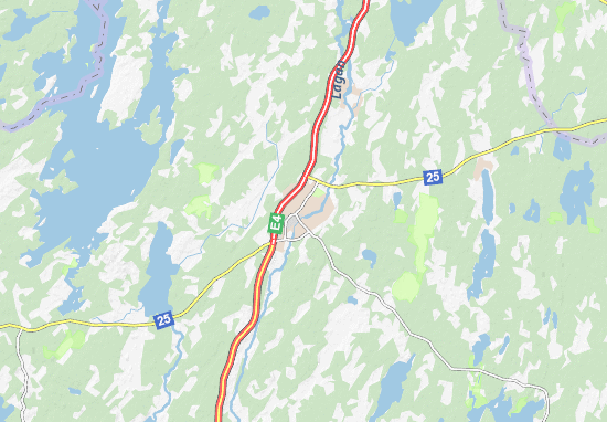 Mapa Ljungby