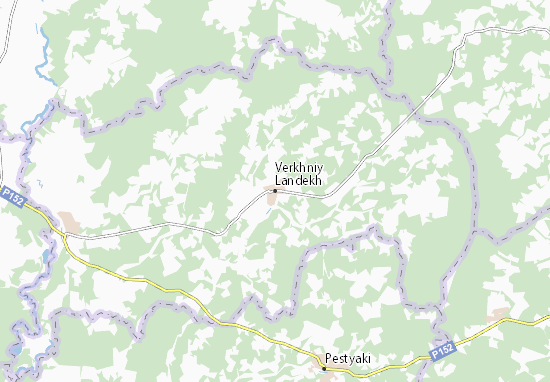 Mapa Verkhniy Landekh