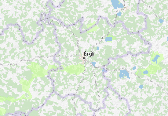 Karte Stadtplan Ērgļi