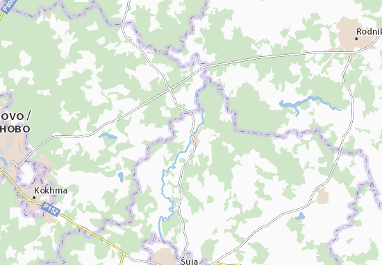 Mapa Goritsy