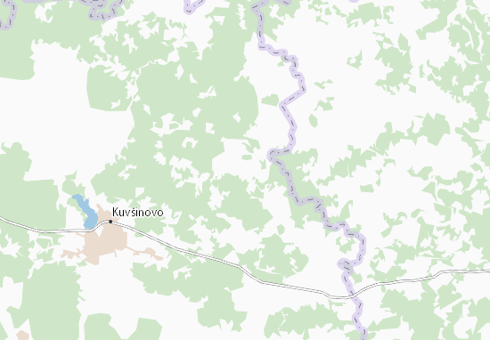 Mapa Bol&#x27;shoye Kuznechkovo