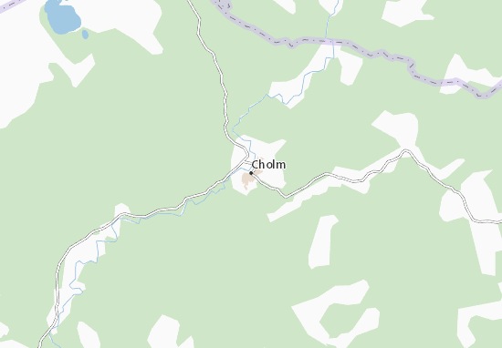 Kaart Plattegrond Cholm