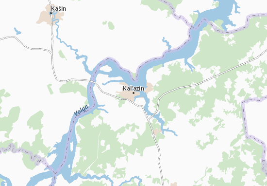 Mapa Kal&#x27;azin