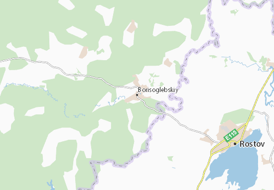 Mapa Borisoglebskiy