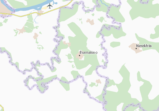 Mapa Burmakino