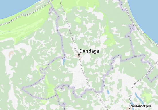 Karte Stadtplan Dundaga