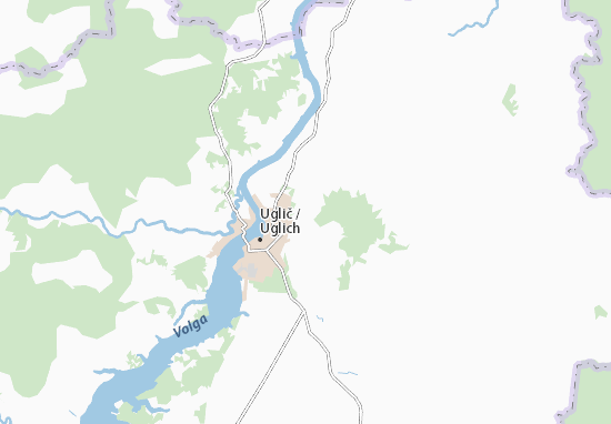Mapa Chur&#x27;yakovo