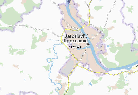 Karte Stadtplan Ivnyaki