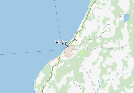 Karte Stadtplan Visby