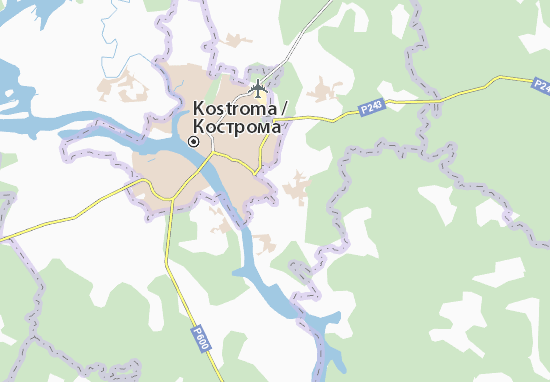 Mapa Karavayevo