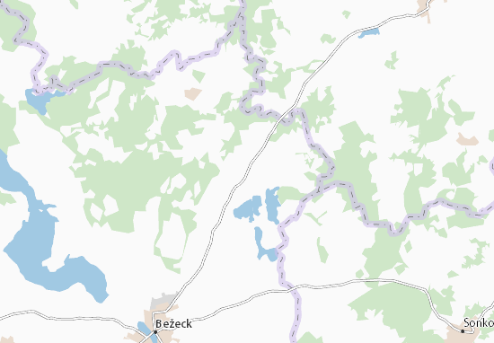 Mapa Borok Sulezhskiy