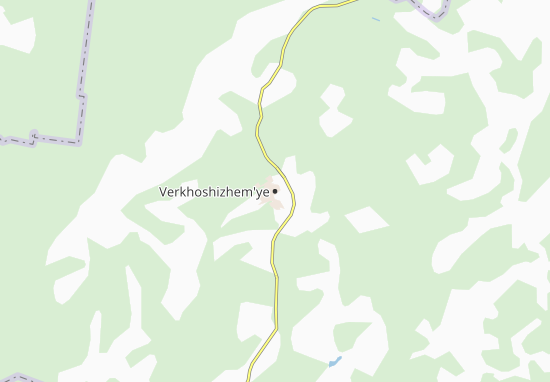 Verkhoshizhem&#x27;ye Map