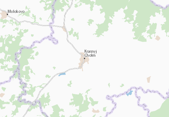 Mapa Krasnyj Cholm