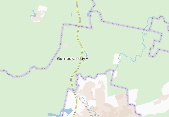 Gornoural&#x27;skiy Map