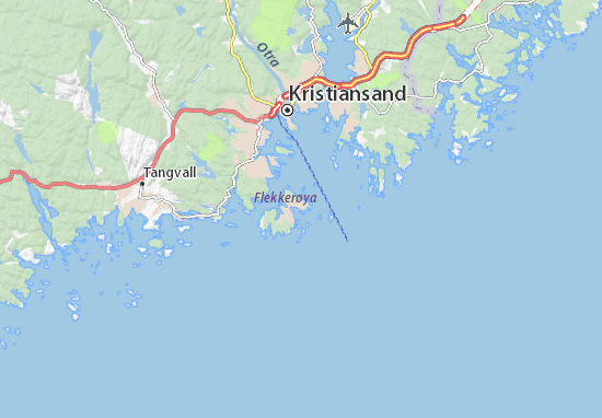 Mapa Skålevik