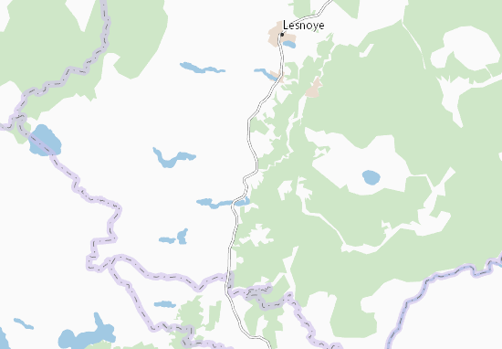 Mapa Sorogozhskoye