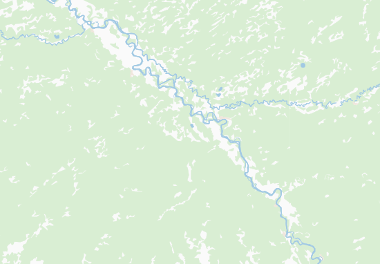 Kaart Plattegrond Tomskaja oblast&#x27;