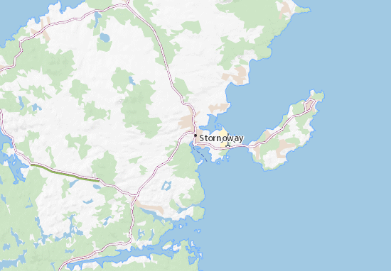 Mapa Stornoway