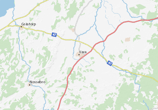 Karte Stadtplan Vara