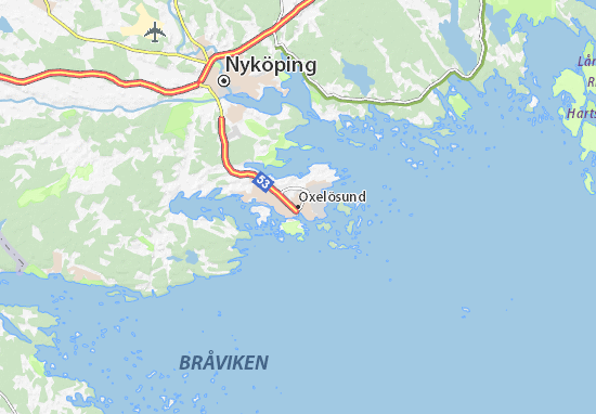 Karte Stadtplan Oxelösund