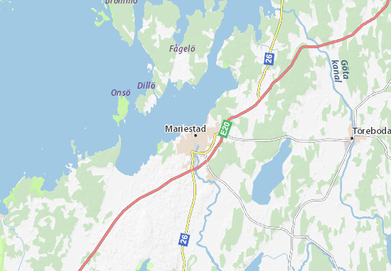 Mariestad Map