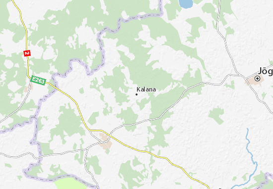 Mapa Kalana