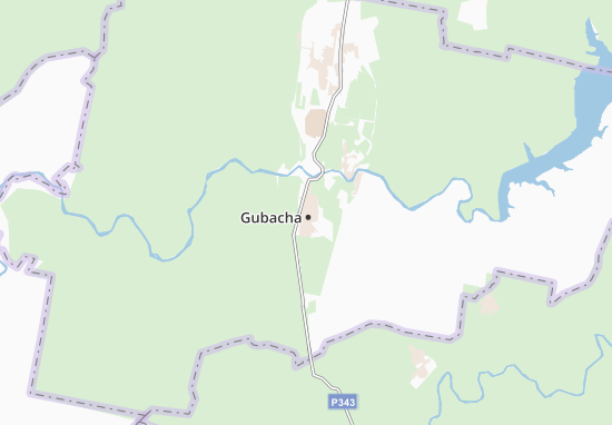Mapa Gubacha