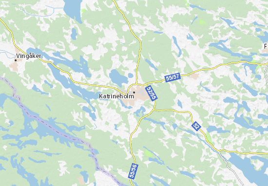 Mapa Katrineholm