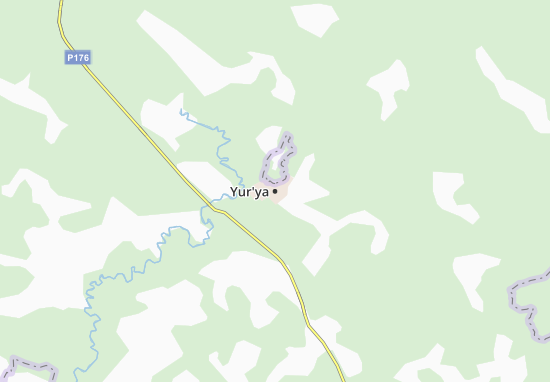 Yur&#x27;ya Map