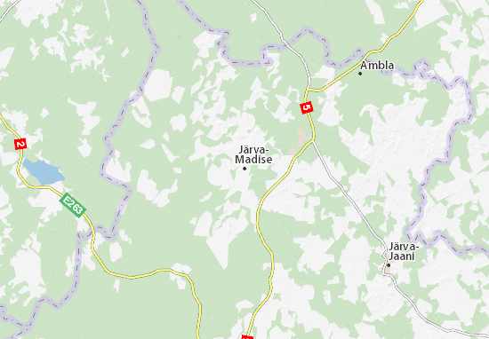 Mapa Järva-Madise