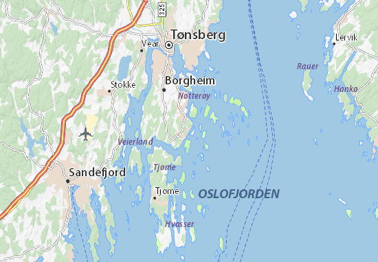 Carte-Plan Årøysund