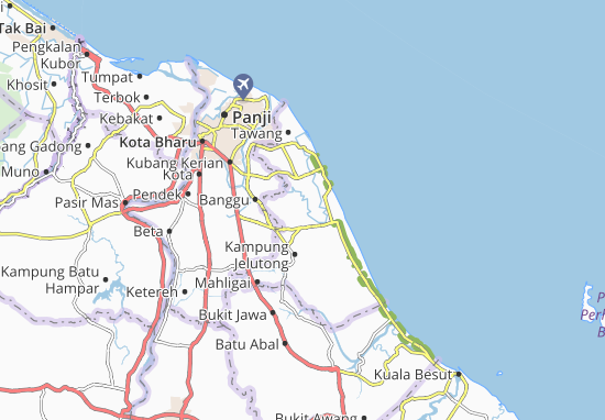 Kaart Plattegrond Kampung Katong
