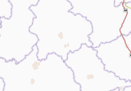 Karte Stadtplan Akwatia