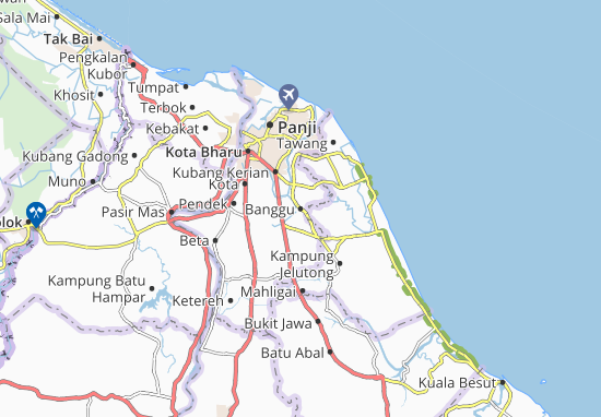Mapa Karang