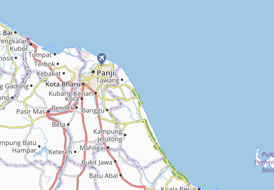 Mapa Kampung Perupok