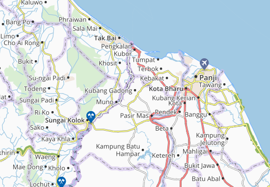 Mapa Kampung Meranti Besar