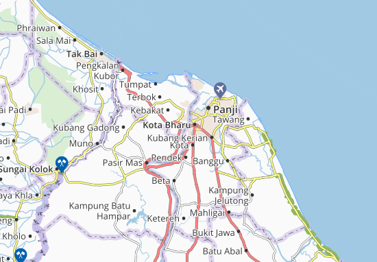 Mapa Kampong Sireh