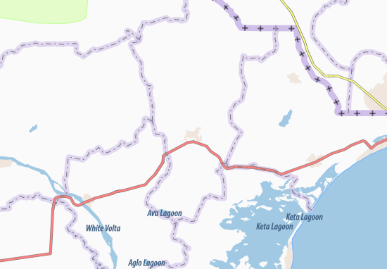 Mapa Akatsi